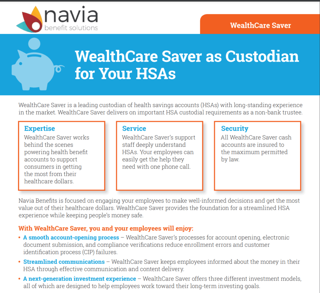 wealthcare saver hsa